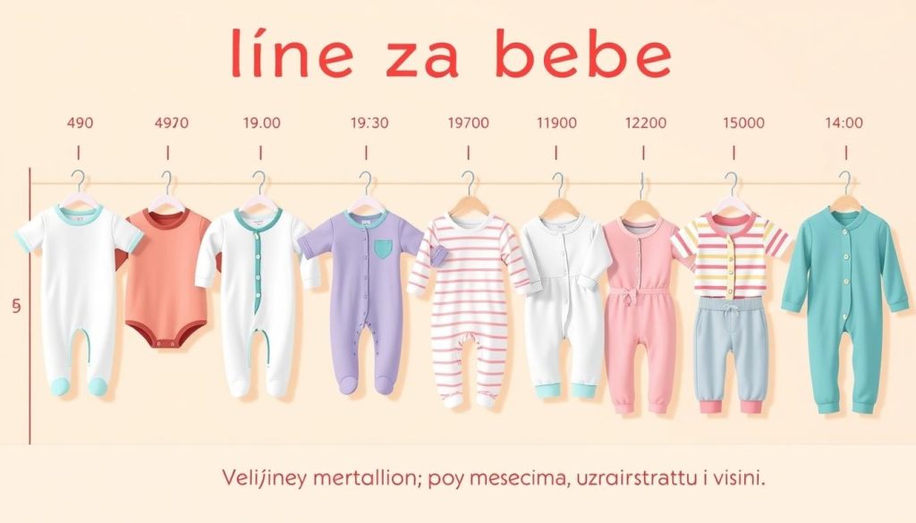 Veličine za bebe: po mesecima, uzrastu i visini Veličine za bebe: po mesecima, uzrastu i visini